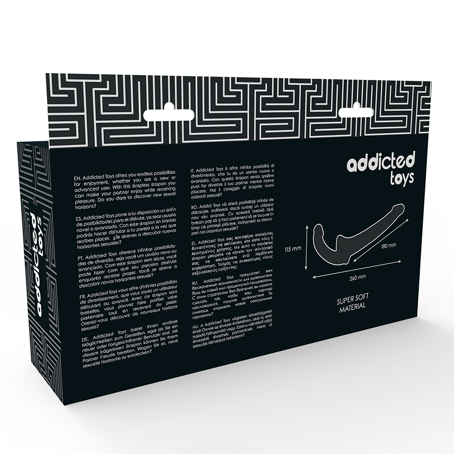 ADDICTED TOYS - GODE AVEC ARN S SANS SUPPORT NATUREL - Sensualia