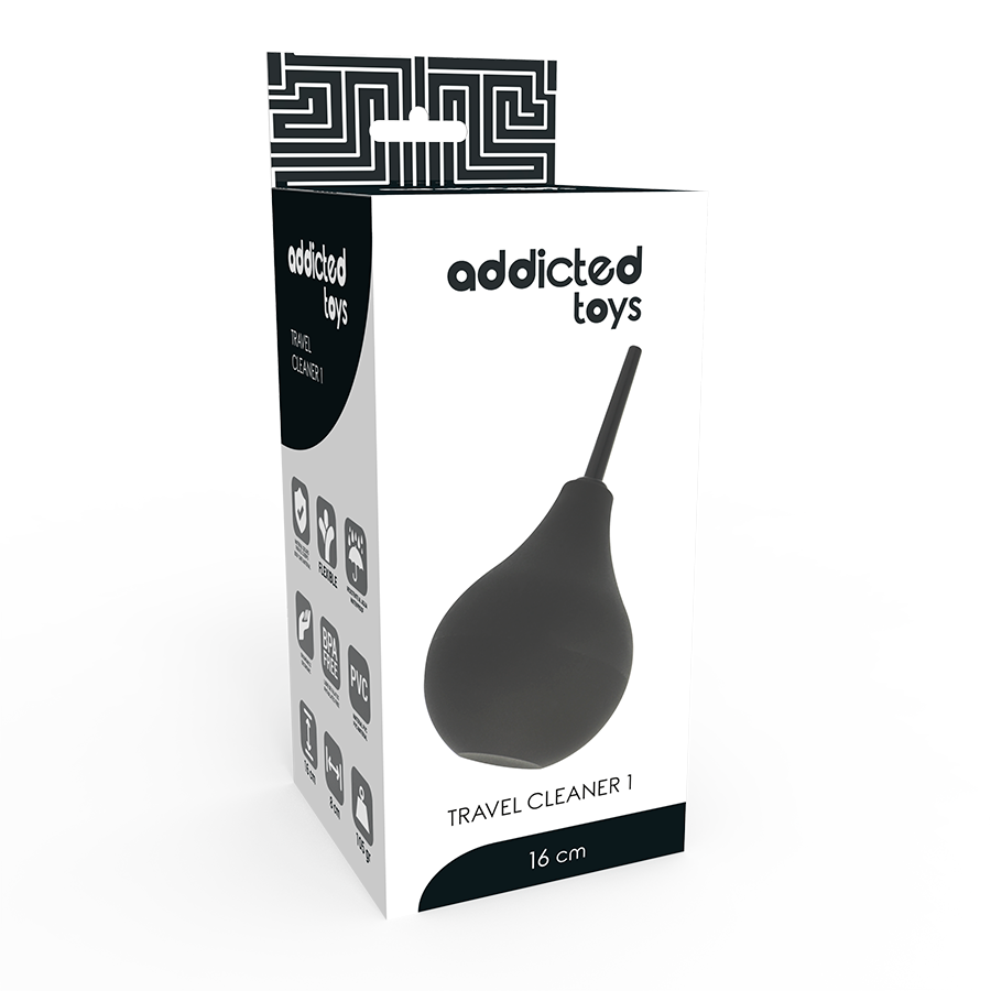 ADICCTED TOYS - DOUCHE ANAL NOIR - Sensualia