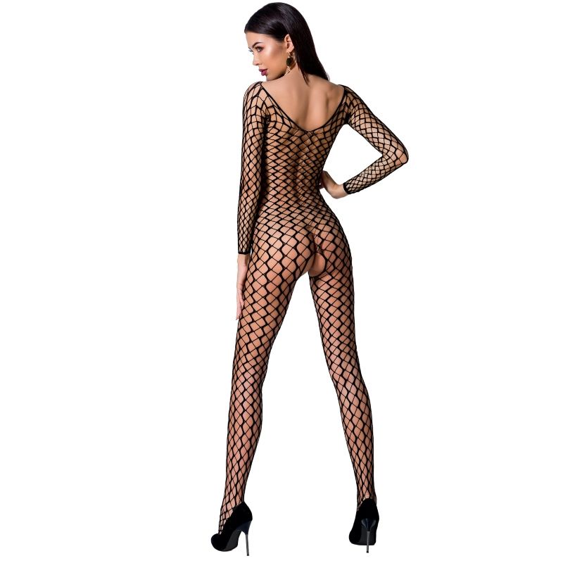 PASSION - WOMAN BS068 BODYSTOCKING ROJO TALLA UNICA - Sensualia