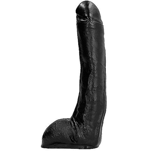 ALL BLACK - DONG 29 CM CURVADO - Sensualia