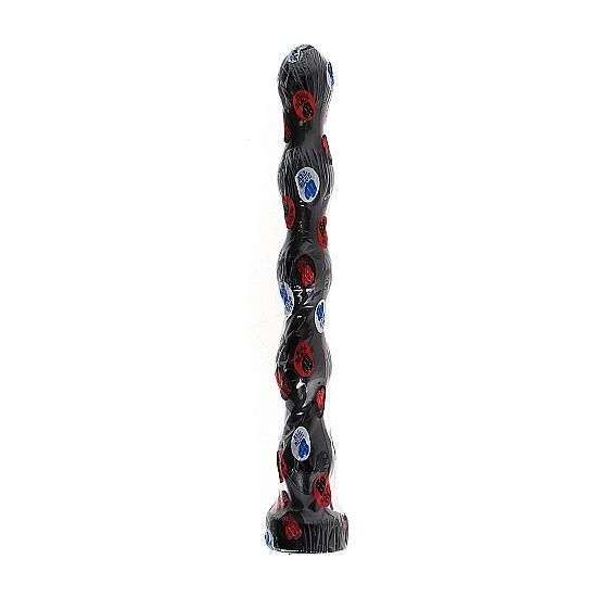 ALL BLACK - BILLES ANAL 41,5 CM ALL BLACK