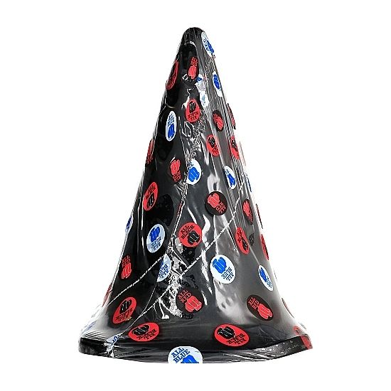 ALL BLACK - FICHE TRIANGULAIRE 30 CM - Sensualia
