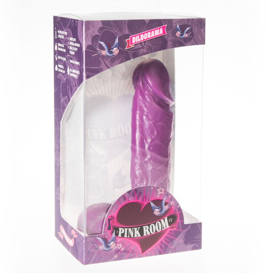 PINK ROOM - GODE RÉALISTE AMADEO VIOLET 15,5 CM - Sensualia
