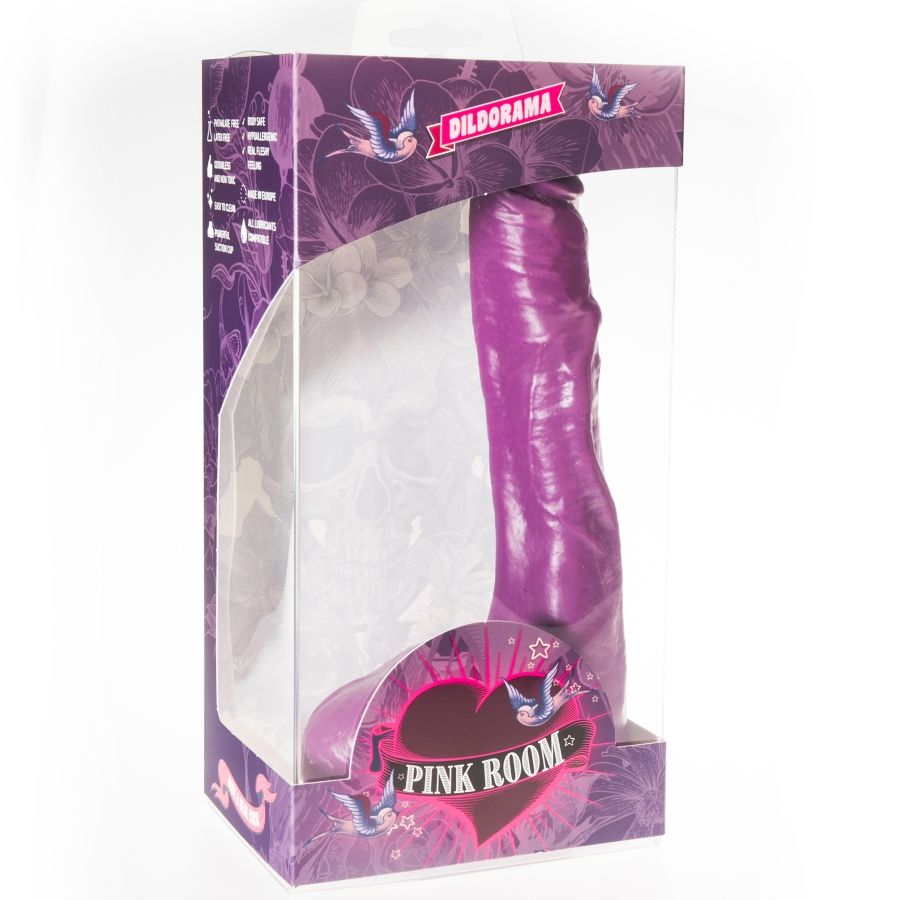 PINK ROOM - NILO GODE RÉALISTE VIOLET 23 CM - Sensualia