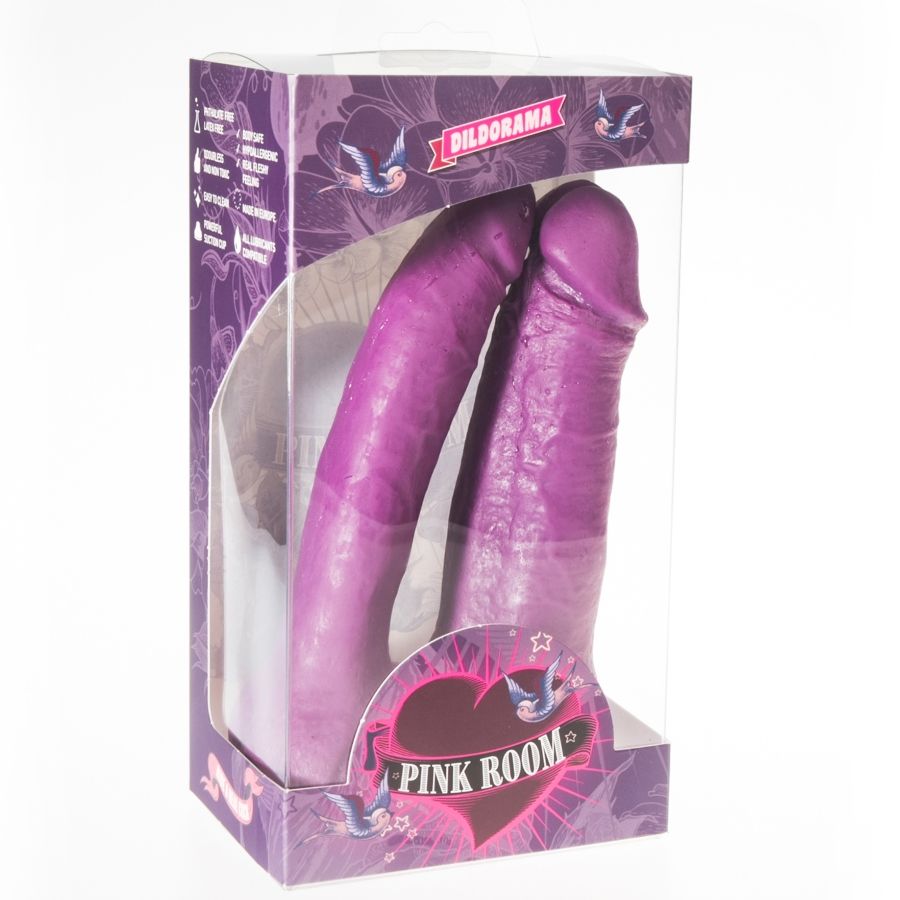 PINK ROOM - ARTHUS GODE RÉALISTE VIOLET 17CM/15.5CM - Sensualia