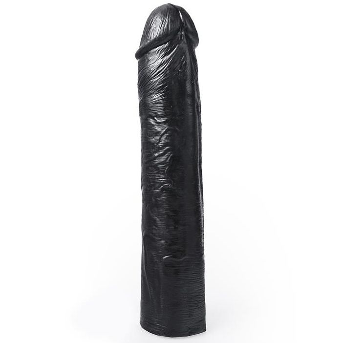HUNG SYSTEM - GODE RÉALISTE COULEUR NOIR BENNY 25,5 CM - Sensualia