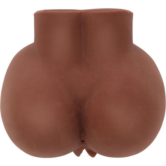 ACT - MASTURBATEUR RÉALISTE BIG ASS AVEC VIBRATEUR MARRON - Sensualia