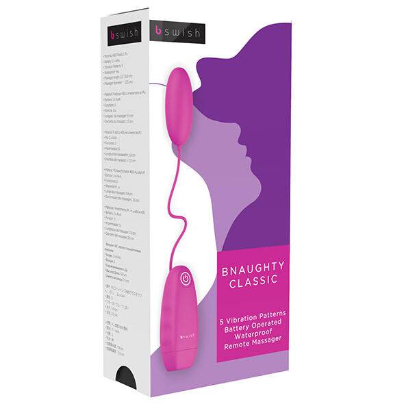 B SWISH - BNAUGHTY CLASSIC BULLET VIBRANT CERISE - Sensualia