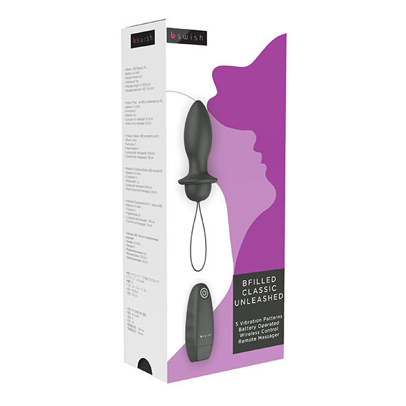 B SWISH - BOUCHON VIBRANT CLASSIQUE BFILLED NOIR - Sensualia