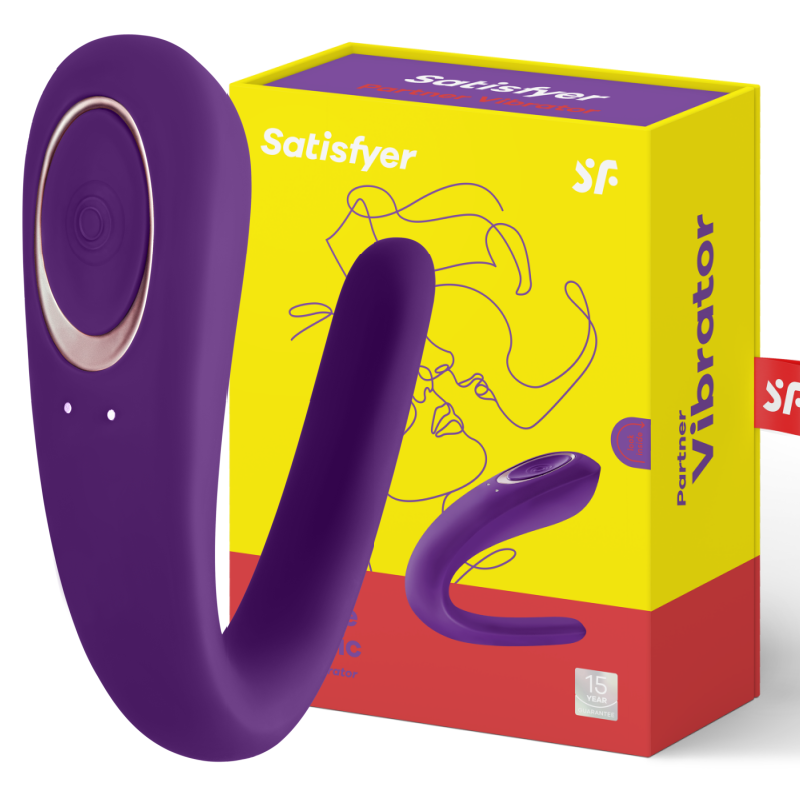 SATISFYER - PARTNER TOY VIBRATOR STIMULANT LES DEUX PARTENAIRES - Sensualia