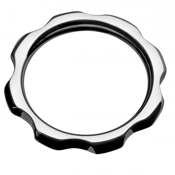 METAL HARD - ANNEAU DE TORQUE EN POUR PÉNIS ET TESTICULES 50MM - Sensualia