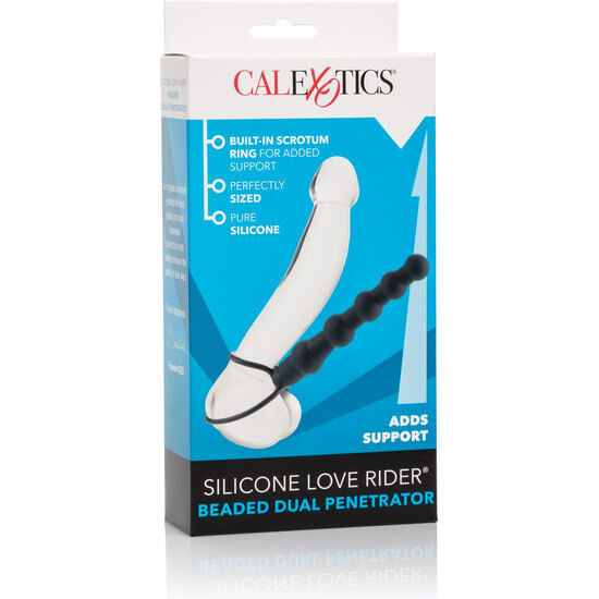 CALEXOTICS - PERLE DOUBLE PÉNÉTRATEUR NOIR - Sensualia
