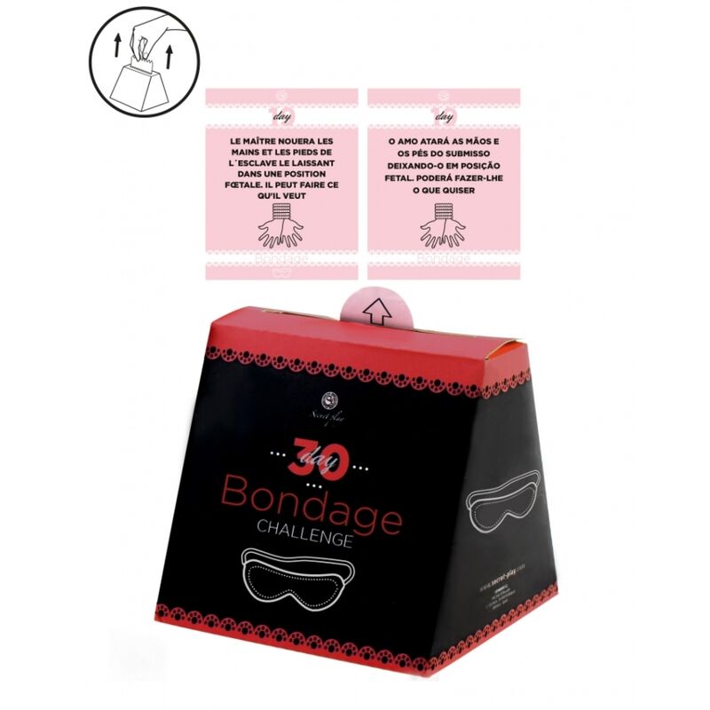 SECRETPLAY - CHALLENGE 30 JOURS DE BONDAGE (FR/PT) - Sensualia