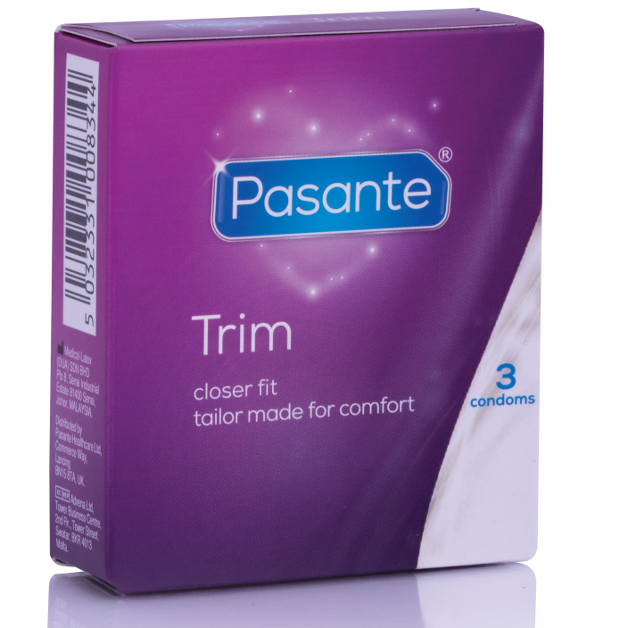 PASANTE - PRÉSERVATIF THIN TRIM MS THIN PARTIR DE 3 UNITÉS PASANTE