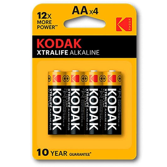 KODAK - PILE ALCALINE XTRALIFE AA LR6 * 4 - Sensualia