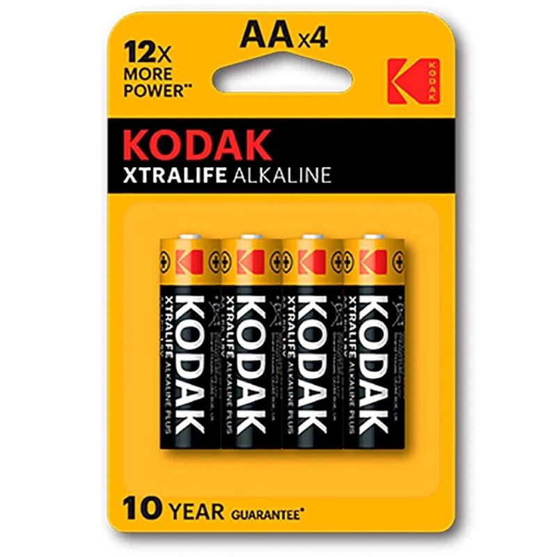 KODAK - PILE ALCALINE XTRALIFE AA LR6 * 4 - Sensualia