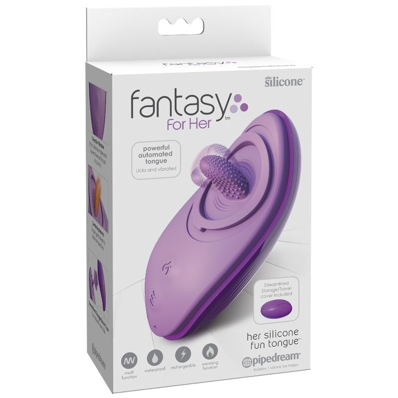 FANTASY FOR HER - HER FUN TONGUE EN SILICONE VIOLET FANTASY FOR HER