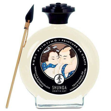 SHUNGA - PEINTURE CORPORELLE VANILLE ET CHOCOLAT - Sensualia