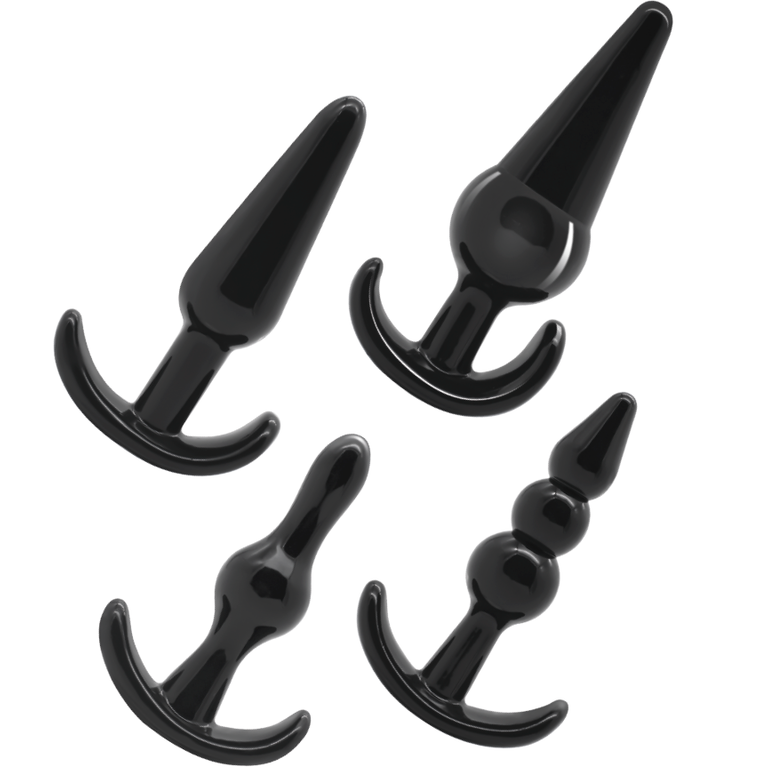 ADDICTED TOYS - ENSEMBLE 4 BOUCHONS ANAL - Sensualia