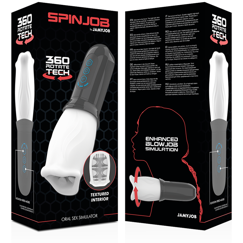 JAMYJOB - SPINJOB STIMULATEUR DE SEXE ORAL - Sensualia