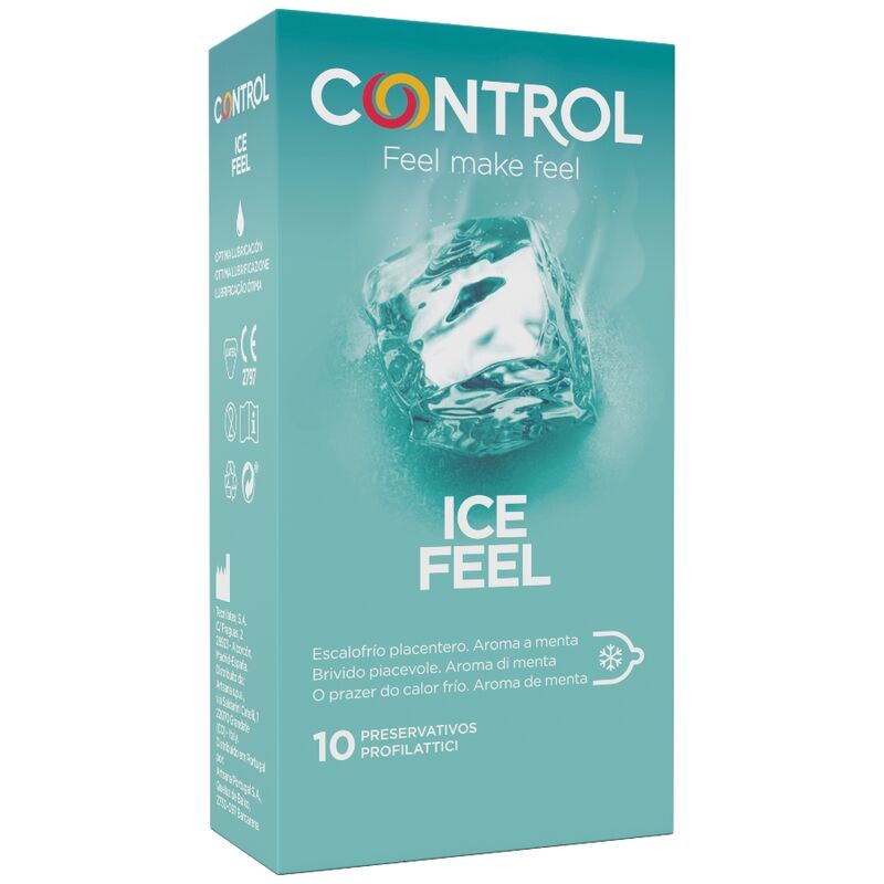 CONTROL - EFFET ICE FEEL COOL 10 UNITÉS - Sensualia