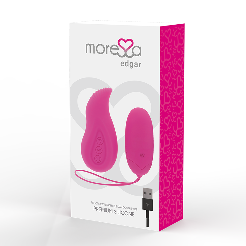 MORESSA - TÉLÉCOMMANDE EN SILICONE EDGAR PREMIUM - Sensualia