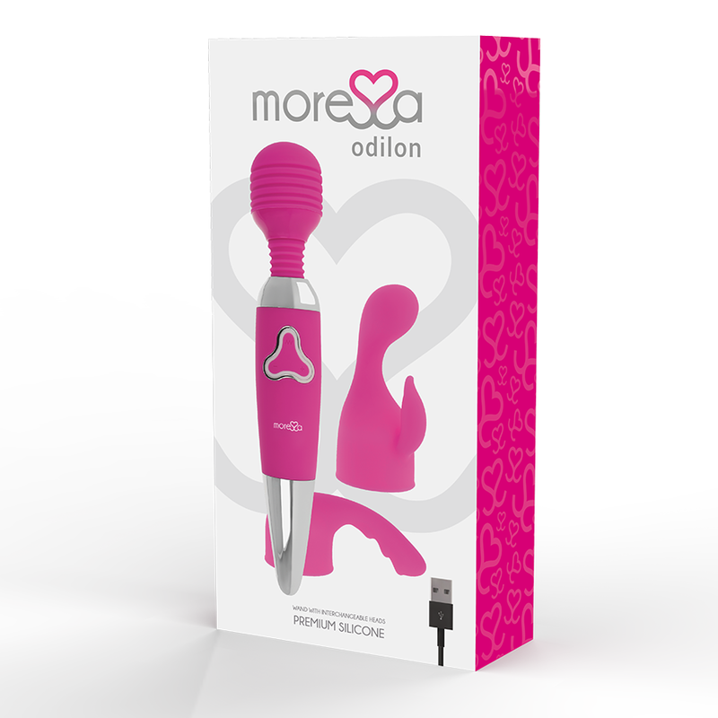 MORESSA - ODILON RECHARGEABLE EN SILICONE PREMIUM - Sensualia