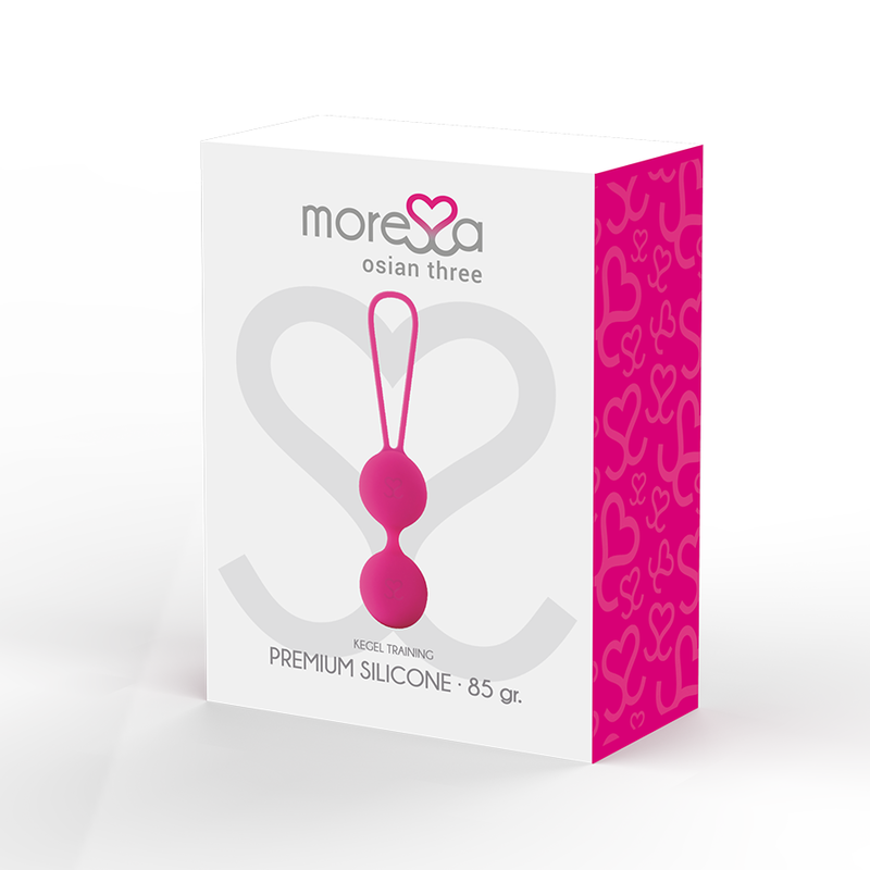 MORESSA - OSIAN TROIS SILICONE PREMIUM ROSE - Sensualia