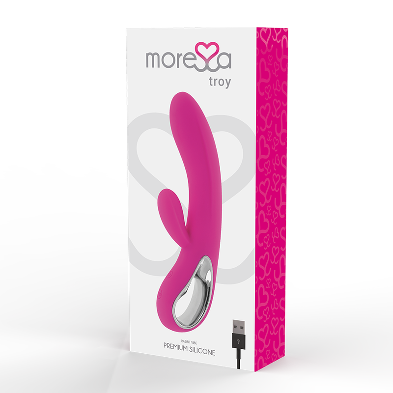 MORESSA - TROY RECHARGEABLE EN SILICONE PREMIUM - Sensualia