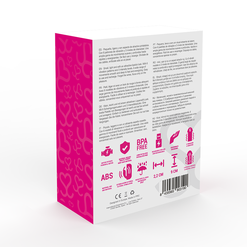 MORESSA - IVY VIBRATEUR STIMULATEUR VOYAGE ROSE - Sensualia