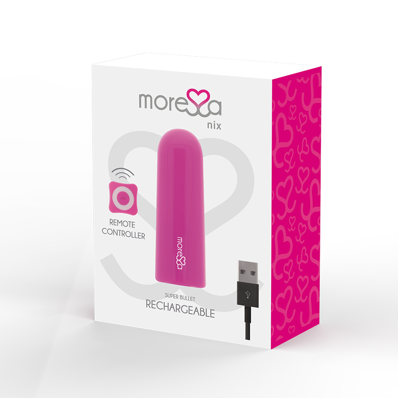 MORESSA - NIX VIBRATEUR TÉLÉCOMMANDE ROSE - Sensualia