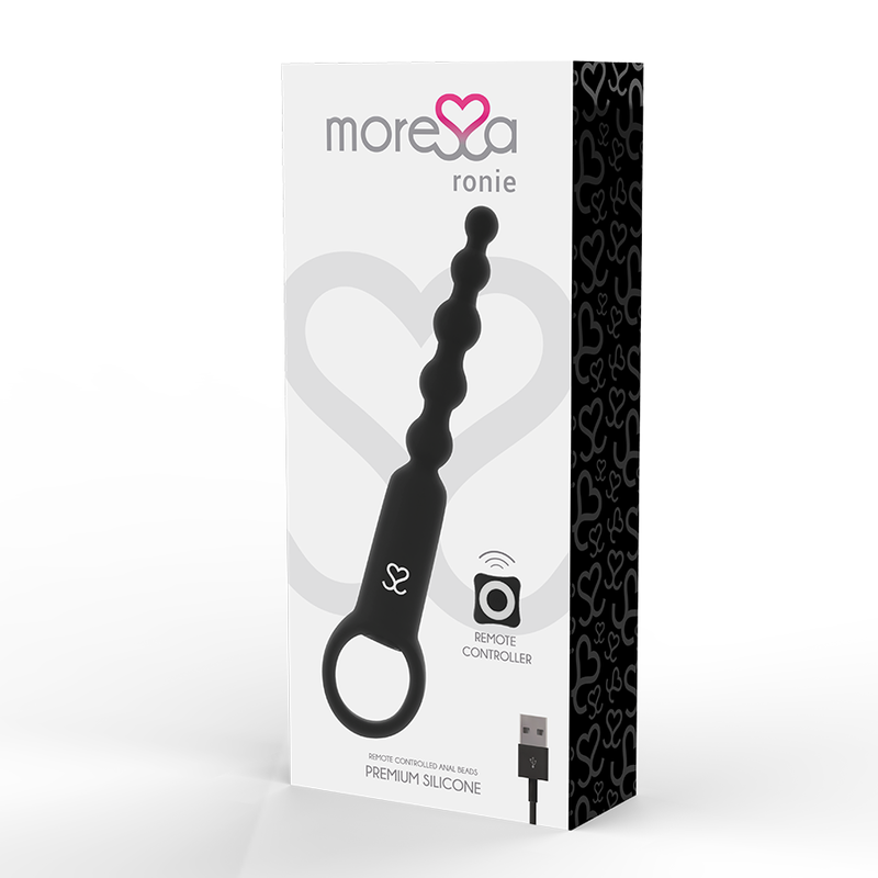 MORESSA - RONIE TÉLÉCOMMANDE NOIR PLAISIR ANAL - Sensualia