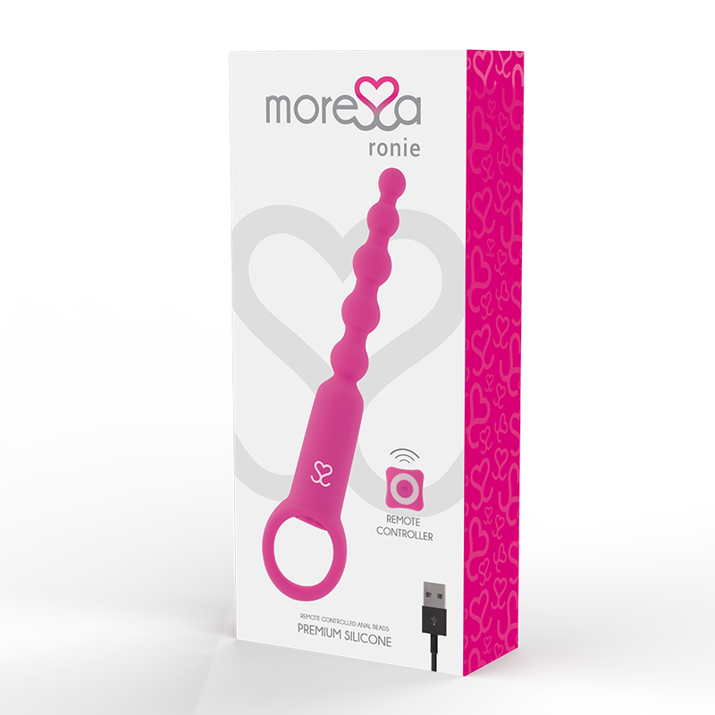 MORESSA - RONIE TÉLÉCOMMANDE PLAISIR ANAL ROSE - Sensualia