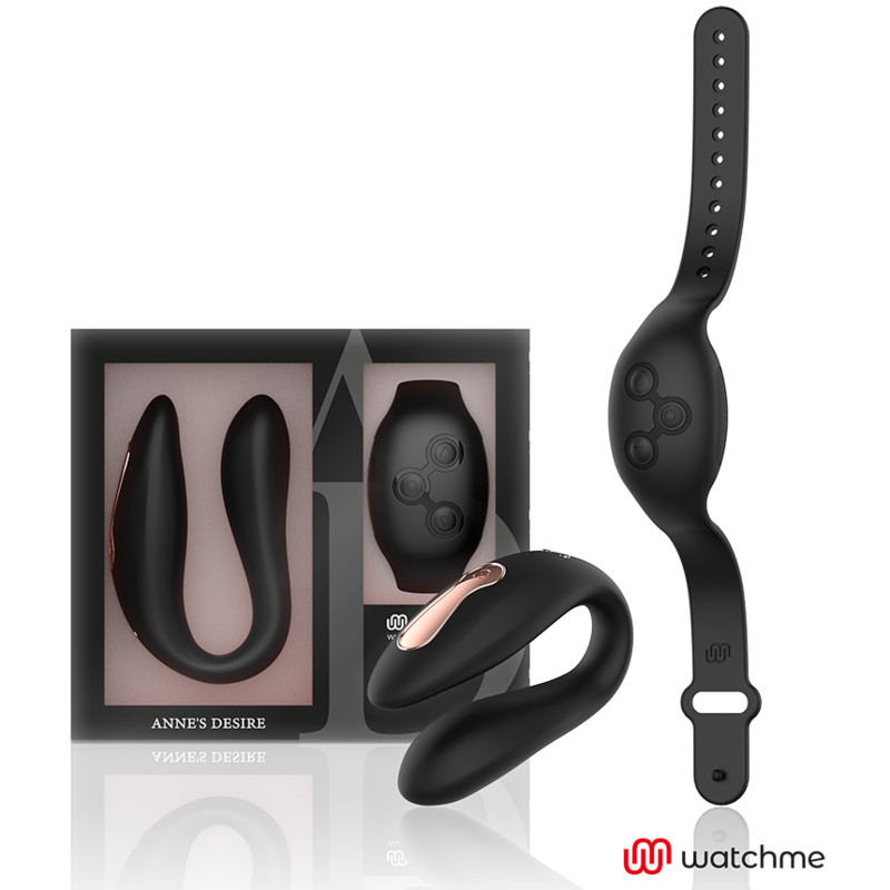 ANNE'S DESIRE - DUAL PLEASURE TECNOLOG A WATCHME NOIR - Sensualia
