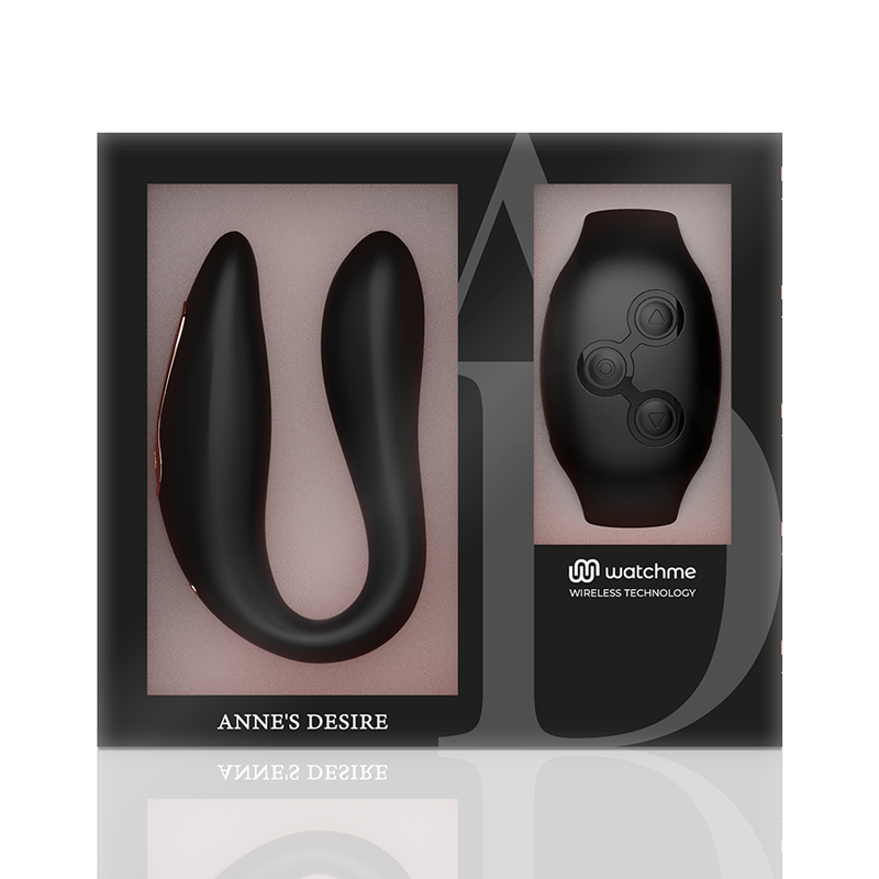 ANNE'S DESIRE - DUAL PLEASURE TECNOLOG A WATCHME NOIR - Sensualia