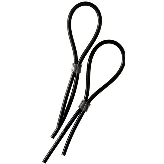 ELECTRASTIM - CAOUTCHOUC ADJ. BOUCLES DE BITE ET SCROTALES - Sensualia