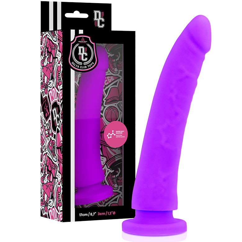 DELTA CLUB - TOYS GODE MÉDICAL LILAS SILICONE 17 CM -O- 3 CM - Sensualia