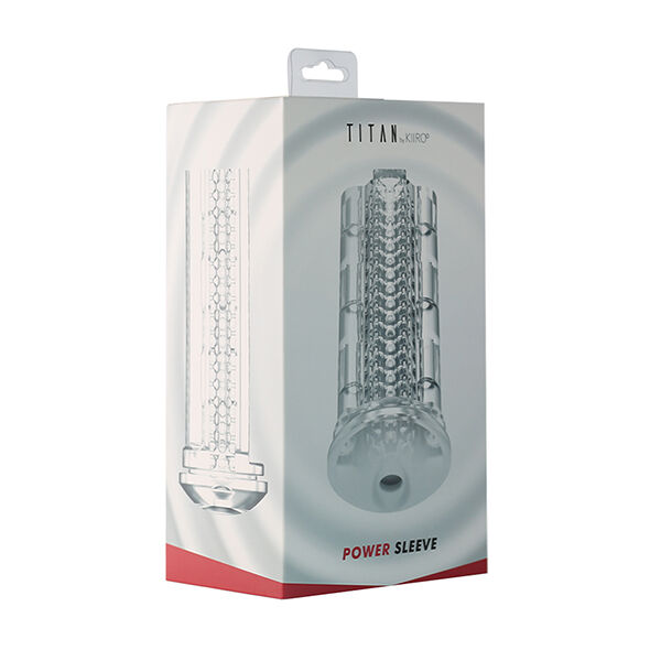 KIIROO - COUVERCLE MASTURBATEUR TITAN PUISSANCE + PERFORMANCE - Sensualia