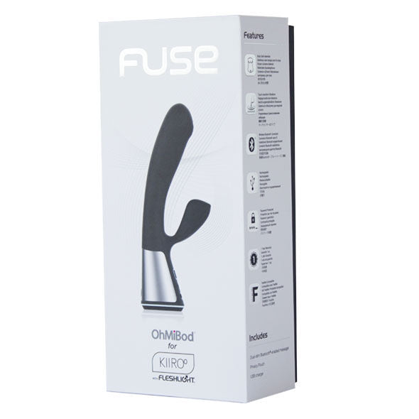 KIIROO - OHMIBOD FUSE APP TÉLÉCOMMANDE NOIR - Sensualia