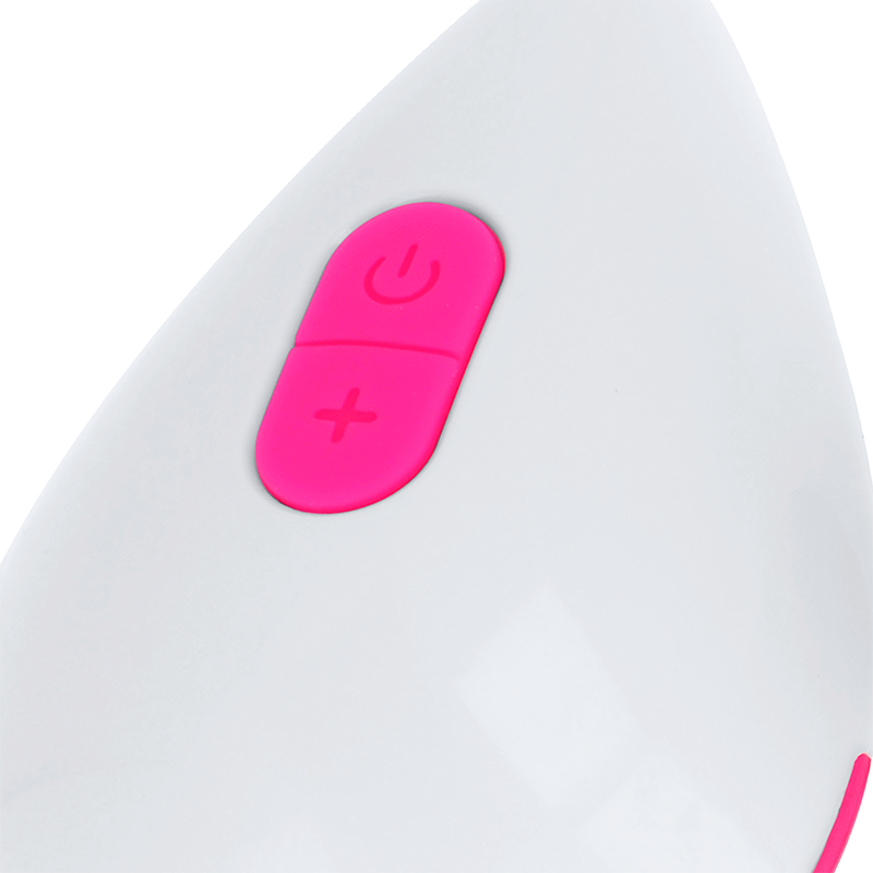 OHMAMA - UF VIBRANT TEXTURÉ 10 MODES ROSE ET BLANC OHMAMA STIMULATING