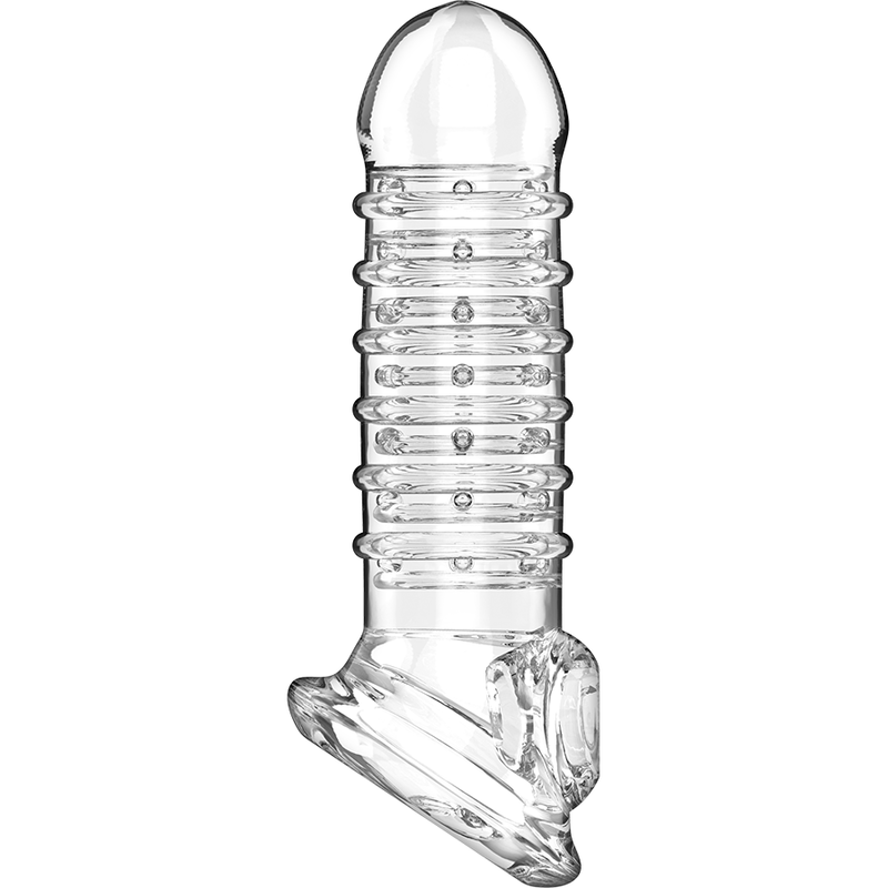 VIRILXL - EXTENSION DE PÉNIS ET GAINE V15 TRANSPARENTE - Sensualia