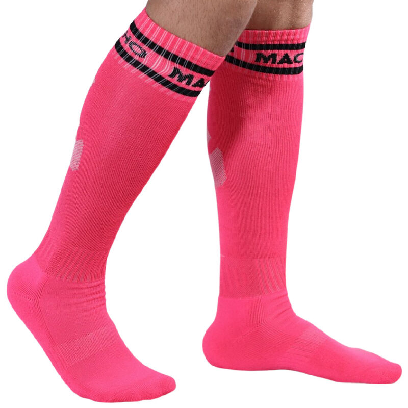 MACHO - CALCETINES LARGOS TALLA UNICA ROJO - Sensualia