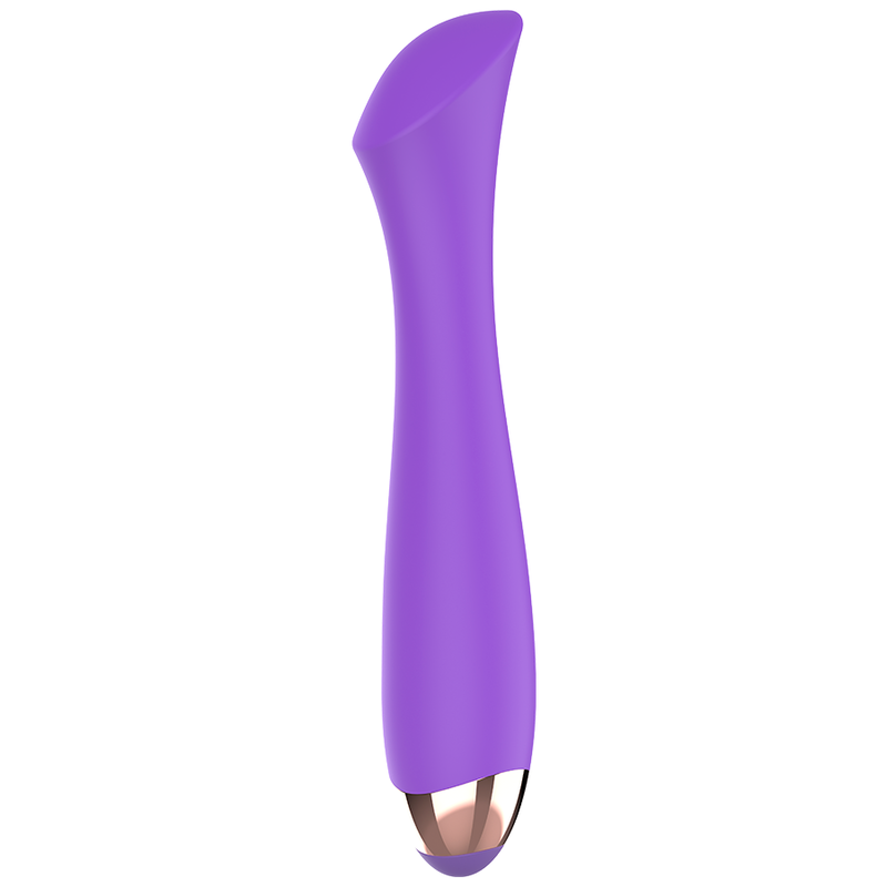 WOMANVIBE - VIBRATEUR RECHARGEABLE EN SILICONE MANDY POINT "K" - Sensualia