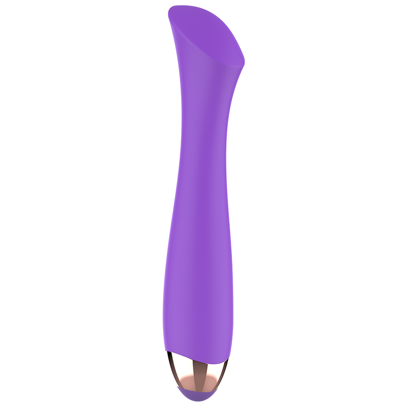WOMANVIBE - VIBRATEUR RECHARGEABLE EN SILICONE MANDY POINT "K" - Sensualia