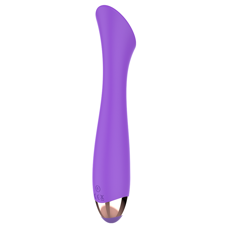WOMANVIBE - VIBRATEUR RECHARGEABLE EN SILICONE MANDY POINT "K" - Sensualia