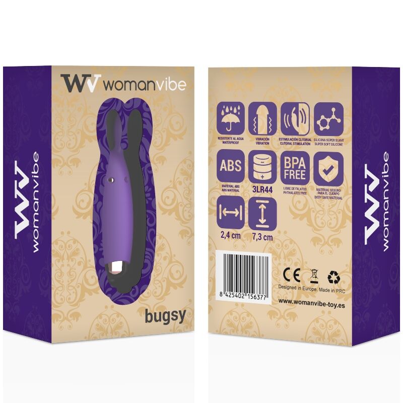 WOMANVIBE - BUGSY SILICONE STIMULATEUR - Sensualia