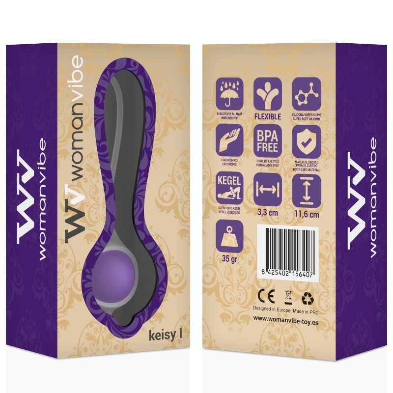 WOMANVIBE - FEMME VIBE KEISY I BALL GEISHA SILICONE - Sensualia