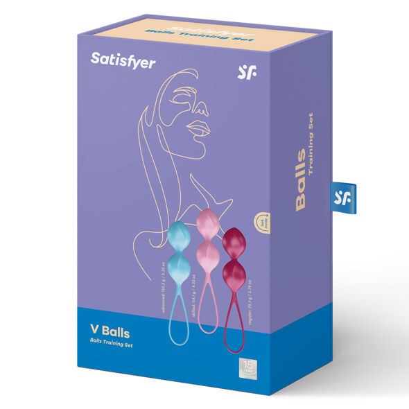 SATISFYER - ENSEMBLE ENTRAÎNEMENT LOVEBALLS 2 - Sensualia
