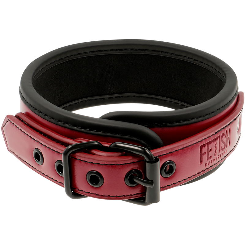 FETISH SUBMISSIVE DARK ROOM - COLLIER CHAÎNE DOUBLURE EN NÉOPRÈNE - Sensualia