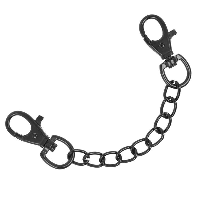 FETISH SUBMISSIVE DARK ROOM - MENOTTES DE CHEVILLE EN CUIR VÉGAN AVEC DOUBLURE EN NÉOPRÈNE FETISH SUBMISSIVE DARK ROOM